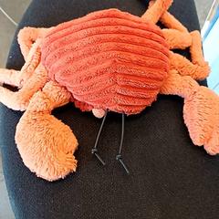 Knuffeldoek Crabe, zoals gemeld door IKEA Rennes - Pacé met iLost