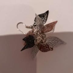 Örhänge noir argent et bronze, rapporterat av TCL med iLost