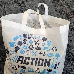 Tote bag Action met sportkleding, as reported by Connexxion Haarlem IJmond using iLost