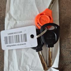 sleutels en fietsenstallingskaartje utrecht, segundo informou a iLost