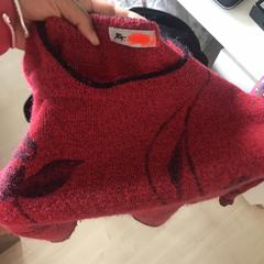 Wollen sweater, gerapporteerd met iLost