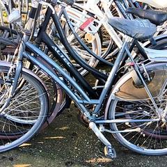 Bicicleta de senhora Raleigh Grijs, como reportado por Stadswerk072 utilizando o iLost