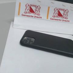 Mobile phone grijs iPhone, as reported by Gemeente Utrecht using iLost