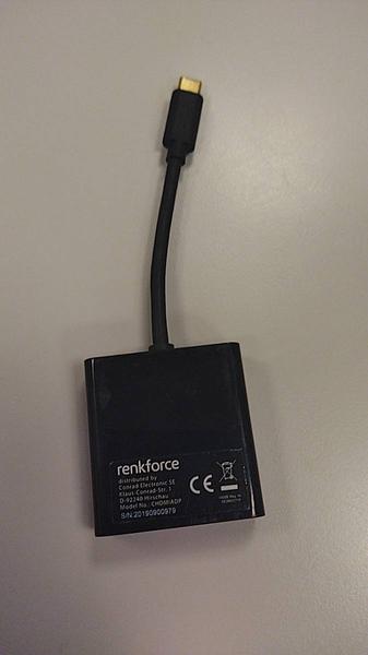 Usb-c naar hdmi adapter