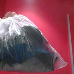 Rain jacket black, as reported by MEININGER Hotel Roma Termini using iLost