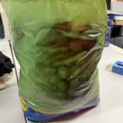 Táska met kleren, amint azt Regio Antwerpen - Brussel az iLost segítségével jelentette.