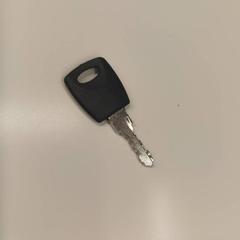 Fahrradschlüssel zwart/zilver, gemeldet von Stad Hasselt über iLost