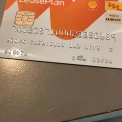 Leaseplan shell card, as reported by MEININGER Hotel Vienna Downtown Sissi using iLost