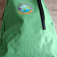 Zaino groen Taalschool Lelystad, come riportato da RRReis IJssel-Vecht Lelystad utilizzando iLost