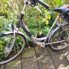 Silver grijze Batavus Compass fiets in Arnhem, iLost'a bildirildiği gibi