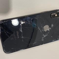 kapotte Iphone, zwart, as reported by Gemeente Ede using iLost