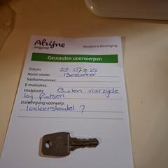 Key, as reported by Alrijne Leiden using iLost