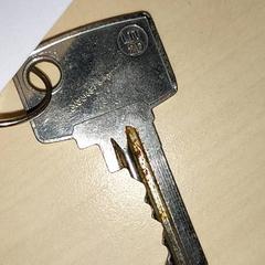 Kľúče, ako bolo nahlásené Centraal magazijn pomocou iLost