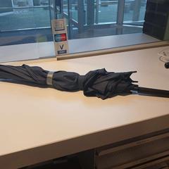 Paraply donkerblauw, rapporterat av Cursus en vergadercentrum Domstad med iLost