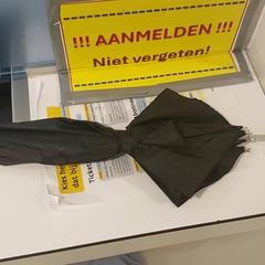 우산, iLost를 사용하여 Regio Limburg - Leuven에 보고됨