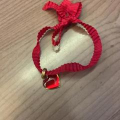 Armbånd Rood met hart bedeltje, som rapportert av Pathé Arnhem ved bruk av iLost