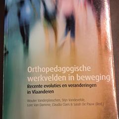 Skolbok Orthopedagogische werkvelden, rapporterat av Universiteit Gent - Faculteitsbibliotheek LW med iLost