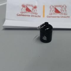 Sleutelhanger metaal zwart, ha sido reportado por Gemeente Utrecht con iLost