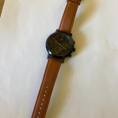 Men's watch Fastrack man’s watch, black and brown, zoals gemeld door MEININGER Hotel Berlin East Side Gallary met iLost