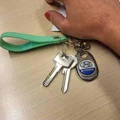 Brelok do kluczy 2 sleutels met hanger Hyundai, zgłoszono przez Gemeente Diepenbeek przy użyciu iLost