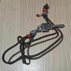 Sleutel aan bruin koortje, zoals gemeld door Gemeente Westervoort met iLost