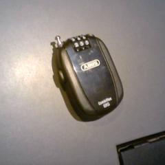 Billentyűzár Abus combiflex, amint azt SnowWorld Landgraaf az iLost segítségével jelentette.