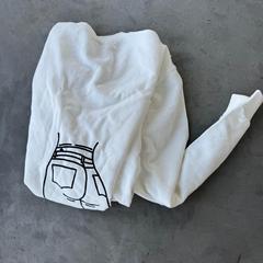 Tröja wit, rapporterat av Centraal magazijn med iLost