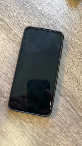 Iphone Samsung telefoon blauw grijs