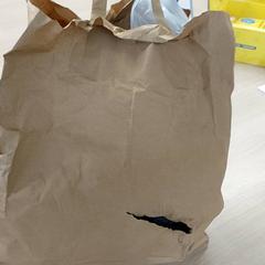Sack Papier tas, gemeldet von Centraal magazijn über iLost