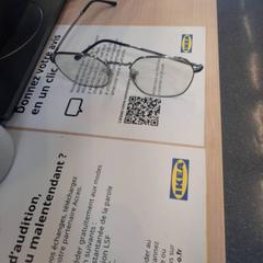 Lunettes, a été signalé par IKEA Paris Nord Roissy utilisant iLost