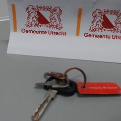 Kľúče Fiets, ako bolo nahlásené Gemeente Utrecht pomocou iLost