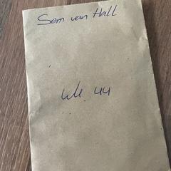 Bruine envelop, gerapporteerd met iLost