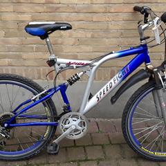 Fiets speed fight Blauw zilver, gemeldet von Fietsdepot Hasselt über iLost
