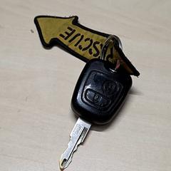 Klúče od auta, ako bolo nahlásené Arriva Oost-Brabant pomocou iLost