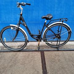 Bicicleta feminina Popal City zwart, segundo informou Gemeente Heusden usando iLost