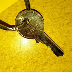 Kľúče, ako bolo nahlásené Centraal magazijn pomocou iLost