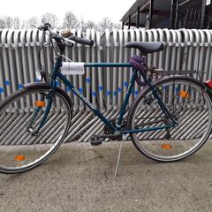 دراجة رجالية Shimano Roadster groen paars، كما تم الإبلاغ عنه بواسطة Fietsdepot عبر iLost