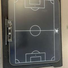 Voetbalbord tacktiek zwart, como reportado por Gebo Tours utilizando o iLost