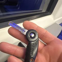 AXA bicycle key, jak bylo nahlášeno na iLost