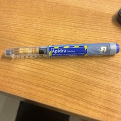 Inzulinpumpa, amint azt Pathé Spuimarkt az iLost segítségével jelentette.