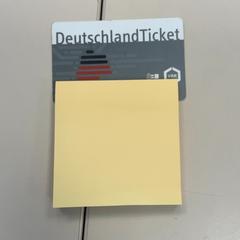 Bahnkarte Deutschland Ticket, segons ha informat Movie Park Germany mitjançant iLost