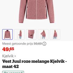 Oudrose vest Human Nature xxl, segons s'ha informat a iLost