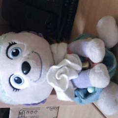 Xoguete de peluche Paw Patrol, segundo informou Het Spoorwegmuseum usando iLost