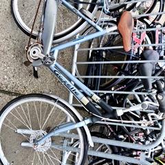 Bicicleta feminina Gazelle, segundo informou Stadswerk072 usando iLost