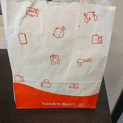 Taška - Papieren zak, ako bolo nahlásené Regio Limburg - Leuven pomocou iLost