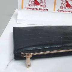 Peňaženka, ako bolo nahlásené Gemeente Utrecht pomocou iLost