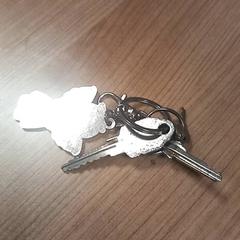 Kľúčenka Met hanger, ako bolo nahlásené RRReis Veluwe Zuid - Ede pomocou iLost