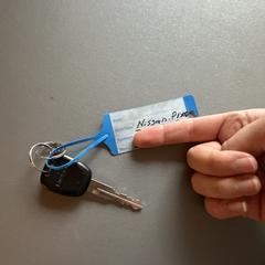 Nissan Pixo auto sleutel, jak bylo nahlášeno na iLost