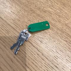 Schlüssel Groene sleutelhanger, gemeldet von Stad Hasselt über iLost