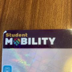 Student mobility card OV, gemeldet von Pathé Rembrandt Utrecht über iLost